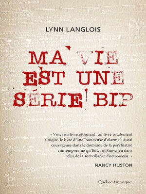 cover image of Ma vie est une série BIP